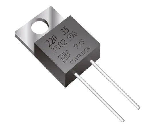 63-5110-87　5Ω35W厚膜电阻±5%±100ppm/°C　PWR220T-35-5R00J
