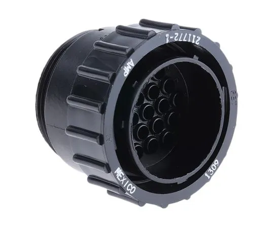 63-4996-24　TE Connective CPC系列1系列电缆安装连接器、19触点插头　211772-1