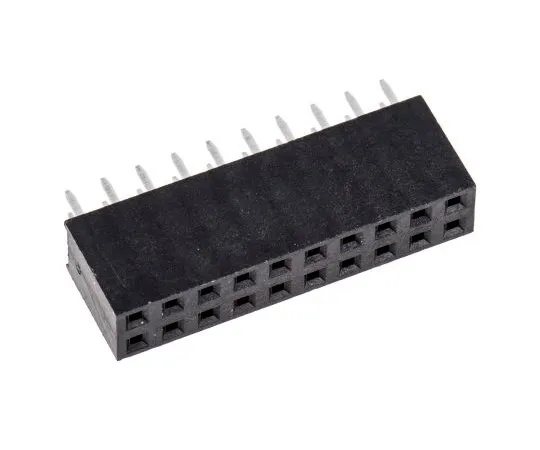 63-4950-95　HARWIN 2.54毫米间距20道2排直PCB插座，通孔，焊点终止　M20-7831046