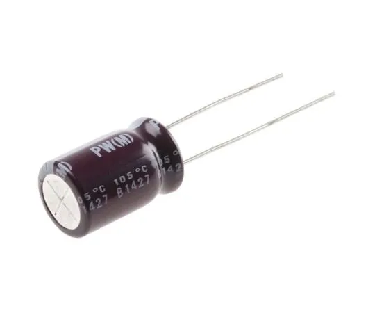 63-5007-41　尼希康1000μF10V直流铝电解电容器，通孔10 (Dia。)x 16 mm+105°10mm 5mm　UPW1A102MPD
