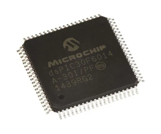 63-4895-51　DSPIC30F6014A-30I/PF微芯片dsPIC30F, 16位DSP,30MIPS 4.096 kB, 144 kB闪存，80-PinTQFP　DSPIC30F6014A-30I/PF