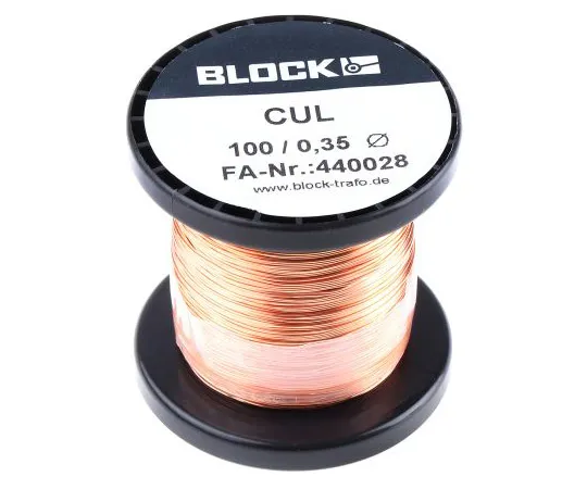 63-5093-13　铝块单芯0.35毫米直径铜线，长87米　CUL 100/0,35