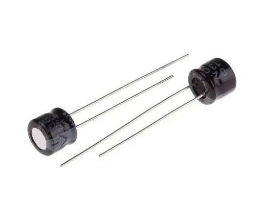 63-4987-31　RS PRO 22μF35V直流电解铝电容器，通孔6 (Dia。)x 5mm+105°6mm 2.5mm 5mm　706-0497