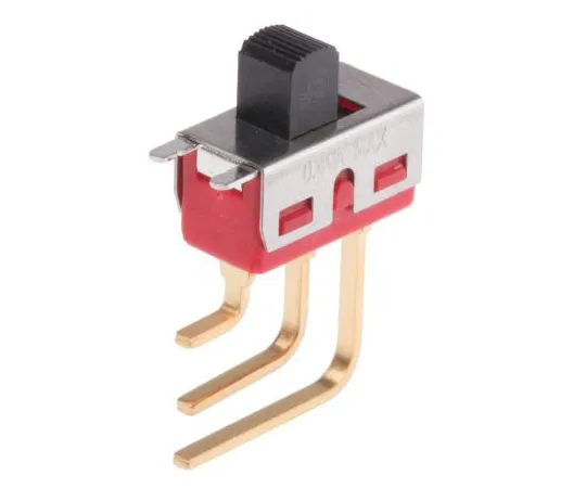 63-5036-35　PCB滑动开关单极双抛 (SPDT) 锁定400 mA@20 V滑动　734-7309