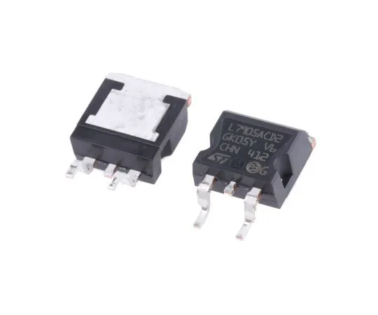 63-4961-84　意法半导体， -5 V线性稳压器，1.5A,1通道负极，±2% 3引脚，D2PAKL7905ACD2T-TR　L7905ACD2T-TR