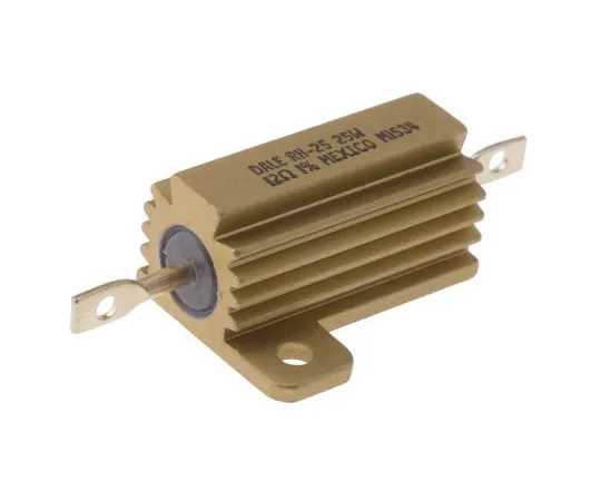 63-4957-42　VishayRH025系列铝制厚板轴向线材贴装电阻，12Ω±1% 25W　RH02512R00FE02