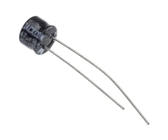 63-4987-33　RS PRO 47μF16V直流铝电解电容器，通孔6 (Dia。)x 5mm+105°6mm 2.5mm 5mm　706-0539