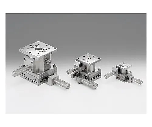 61-6980-99　XZ轴平面不锈钢工作台25 x 25 mm x轴±3 mm Z轴±3 mm　TSDS-254C