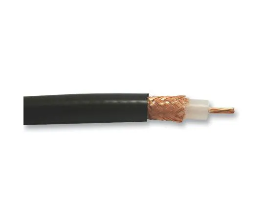 63-4849-93　Belden Black Unterminated to UnterminatedRG213同轴电缆50Ω10.3mm OD 100 m　MRG2130.00100