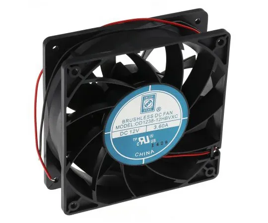63-4984-39　RS PRO轴向风扇120 x 120 x 38mm, 226cfm,43.2W, 12 V直流　703-3467