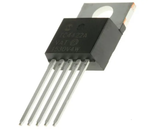 63-5039-67　微芯TC4422AVAT低侧MOSFET电源驱动器，10A5针，TO-220　TC4422AVAT