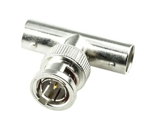 63-4981-24　Tee 75Ω射频适配器BNC插头到BNC插座0→1GHz　B9073D1-ND3G-75