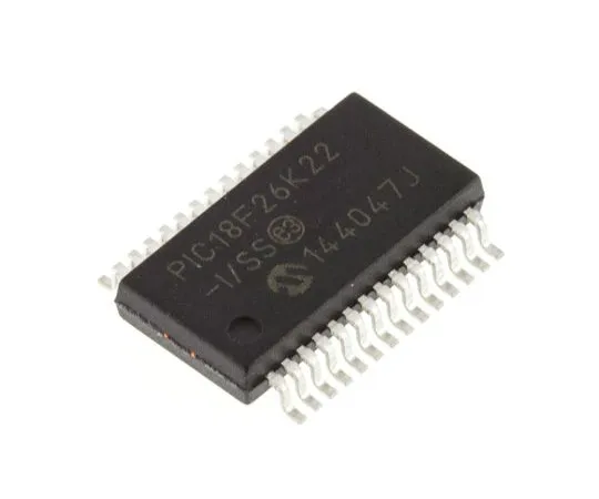 63-5009-53　单片机，8位PIC单片机，64MHz, 64 kB闪存，28针SSOP　PIC18F26K22-I/SS
