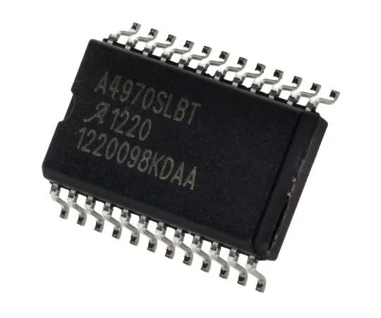 63-5057-78　快板微系统A4970SLBTR-T,步进电机驱动IC, 45 V 0.75A 24针，SOIC W　A4970SLBTR-T