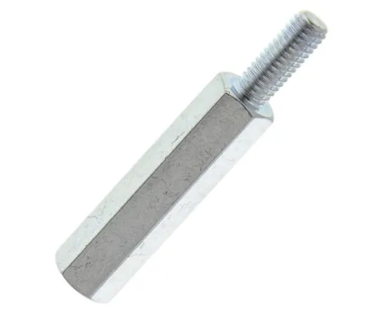 63-5120-76　RS PRO Steel Hex Standoff Male/Female, 20 mm, M 3 x M 3　806-6613