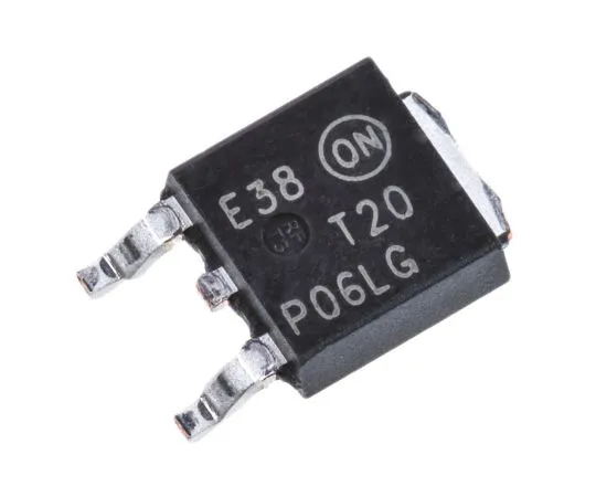 63-4967-07　NTD20P06LT4GP通道MOSFET, 15.5 A, 60 V,3PinDPAK安森美半导体　NTD20P06LT4G