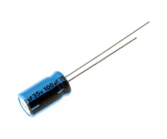 63-4958-51　Vishay 100μF35V直流铝电解电容器，通孔6.3 (Dia。)x 11 mm+85°6.3mm 2.5mm　MAL203850101E3