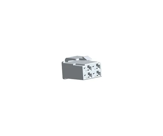 63-4947-40　TE Connectivity AMP 250系列，4路尼龙66 Crimp Terminal Housing,6.35mm标签尺寸，自然　172134-1