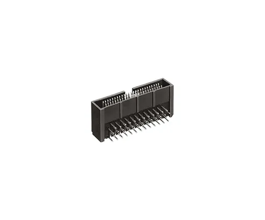 63-4888-14　广濑HIF6, 40路，2列，直角PCB头　HIF6A-40PA-1.27DS(71)