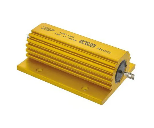 63-5020-51　TE Connectivity HSC100系列铝制厚底焊丝线路板贴装电阻，10Ω±5% 100W　HSC10010RJ