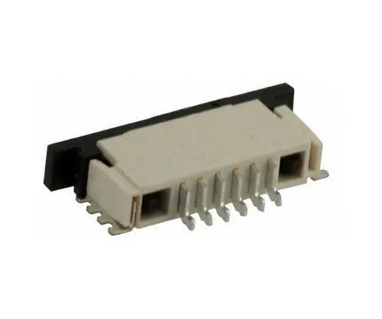 63-4860-55　TE连通性FPC 1毫米间距6向直角SMT女性FPC连接器，ZIF底部触点　84952-6