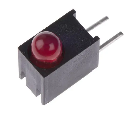 63-4873-47　拨号551-0407F,红色右角PCB LED指示灯，通过孔2V　551-0407F