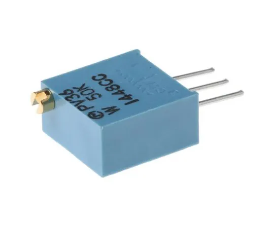63-5084-03　50kΩ通孔微调电位器0.5W顶部调节阀PV36系列　PV36W503C01B00