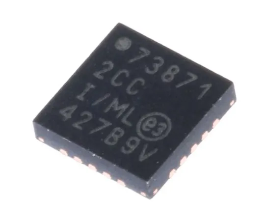 63-4934-79　微芯片MCP73871-2CCI/ML,锂离子，锂聚合物，电池充电控制器，120-Pin, QFN　MCP73871-2CCI/ML
