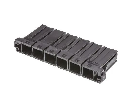 63-4988-08　TE连接动态5000女连接器外壳，10.16毫米间距，6路，1列。　1-179958-6
