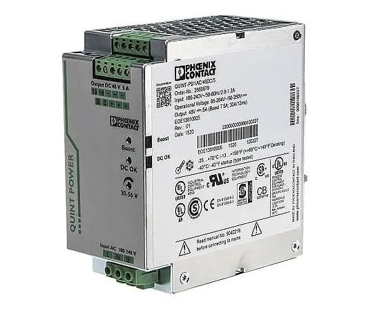 63-4927-63　Phoenix触点，QUINTPS/1AC/48DC/5PSU,48V直流输出电压，5A输出电流　2866679