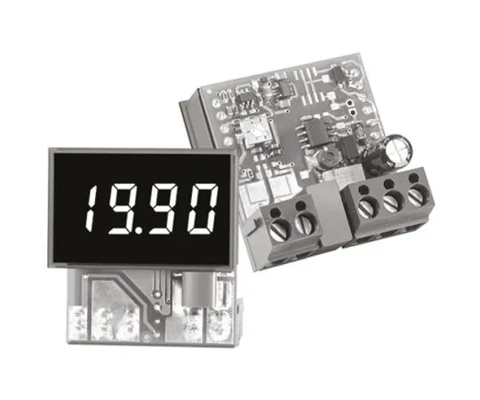 63-5123-72　村田LED数字电流表3.5-DigitalDC±0.15% 0°C~+60°C, 33.93×21.29 mm　DCA-20PC-5-DC4-RL-C