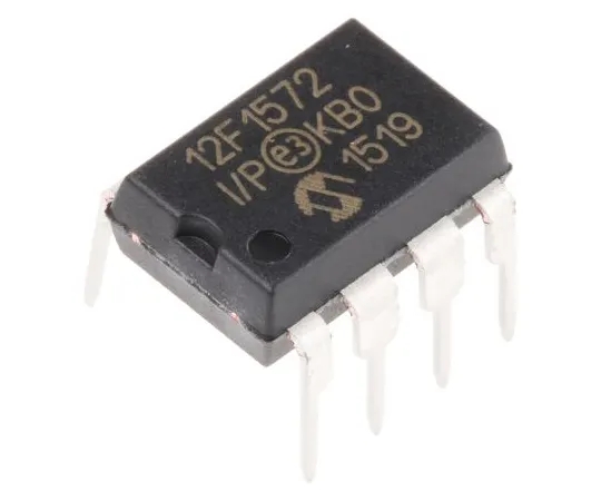 63-5121-78　单片机PIC12F1572-I/P,8位PIC单片机，16MHz, 3.5 kB闪存，8PinPDIP　PIC12F1572-I/P
