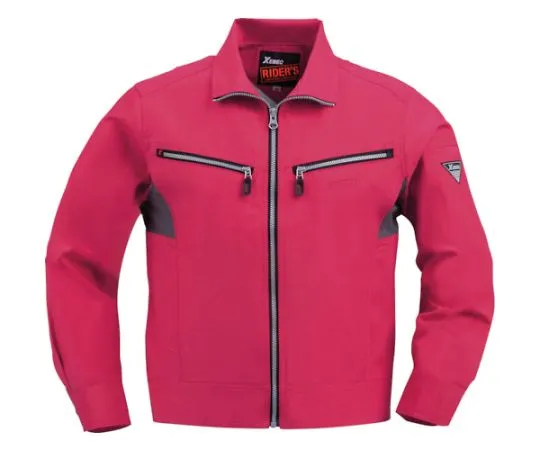 65-8378-14　［Discontinued］Long Sleeve Blouson Cherry Red 3L　1664-77-3L