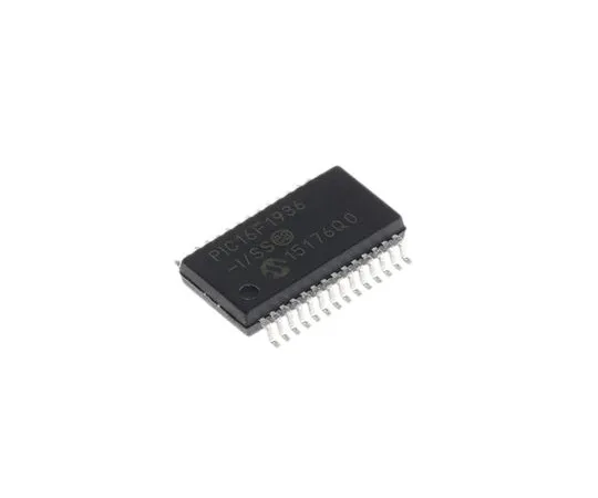 63-4930-98　单片机PIC16F1936-I/SS,8位PIC单片机，32MHz, 256 B, 8192 x 14字闪存，28针SSOP　PIC16F1936-I/SS