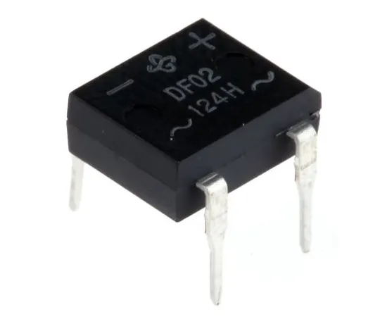 63-4898-80　VishayDF02M-E3/45,桥式整流器，1A200V,4PinDF-M　DF02M-E3/45
