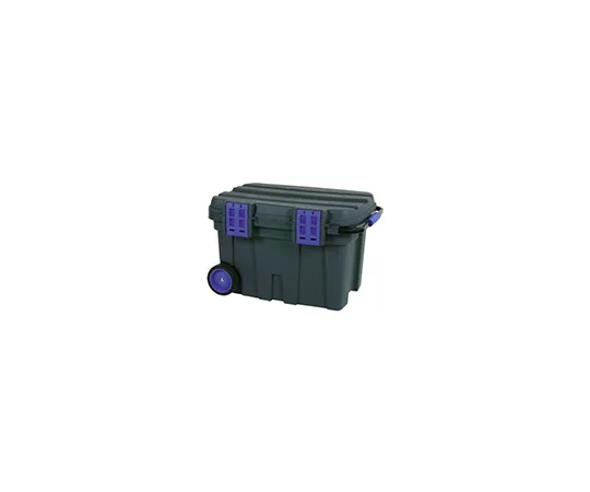 63-5089-61　拉科塑料滚动工具箱尺寸472 x 675 x 416mm,2个车轮　715706
