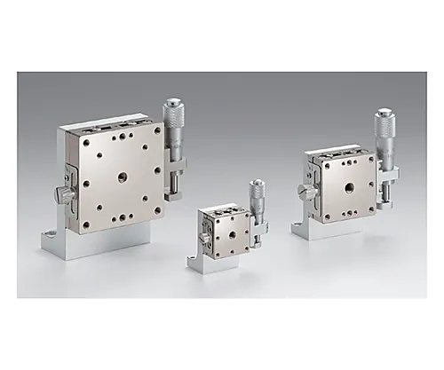 61-6973-43　Z轴通用不锈钢工作台25×25 mm移动量，1个旋转0.5 mm　TSDH-253L