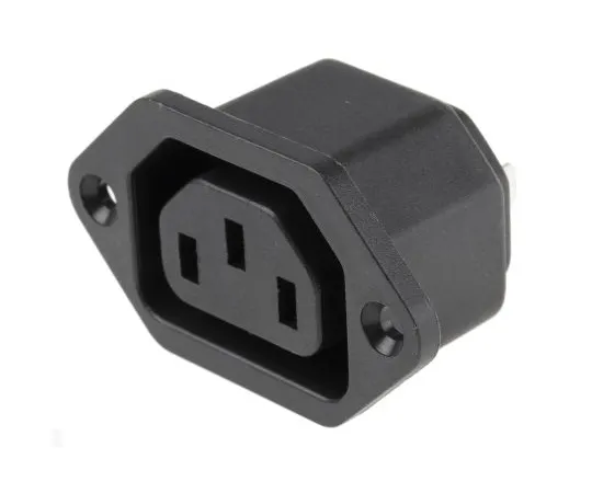 63-5125-14　RS PRO C 13螺丝安装IEC插头插座，10 A, 15 A, 250 V ac　811-7193