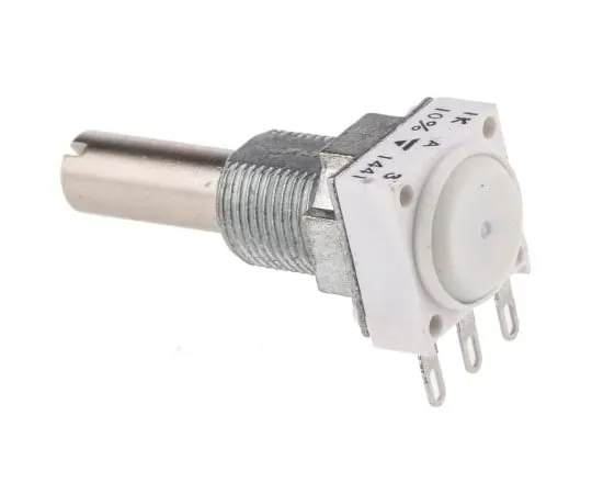 63-5105-58　Vishay1钢旋转式电位仪，直径6毫米。轴，1kΩ，±10%，1W,线性P11S1V0FLSY00102KA　P11S1V0FLSY00102KA