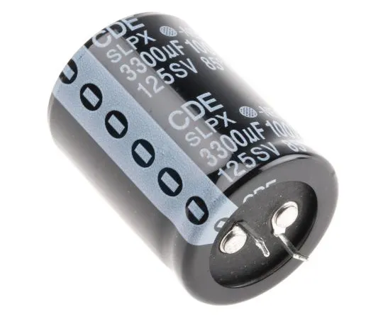63-5048-77　Cornell-Dubilier330μF100V直流铝电解电容器，通孔30 (Dia。)x 40 mm+85°30mm 10mm　SLPX332M100E7P3