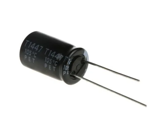 63-5053-43　Rubycon 4.7μF400V直流铝电解电容器，通孔10 (Dia。)x 16 mm+105°10mm 5mm　400BXC4R7MEFC10X16