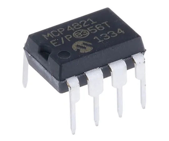 63-5085-77　微芯片MCP4821-E/P,串行DAC,8针PDIP　MCP4821-E/P