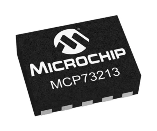63-4963-77　MicrochipMCP73213-A6SI/MF,锂离子，锂聚合物，双电池充电器，1.1A 10针，DFN　MCP73213-A6SI/MF