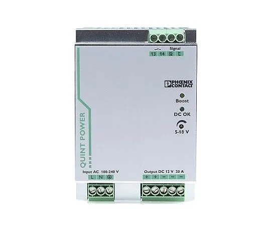 63-4927-59　Phoenix触点，QUINTPS/1AC/12DC/20 PSU,12V直流输出电压，20A输出电流　2866721