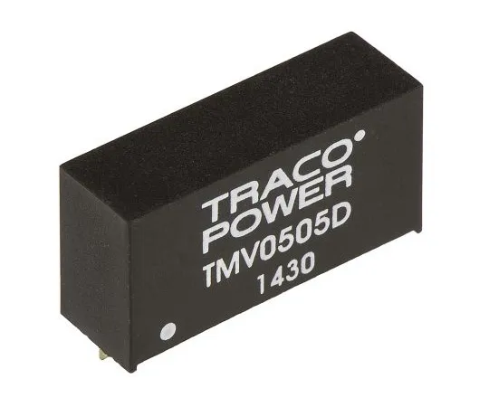 63-4929-86　TRACOPOWERTMV1W隔离直流换流器通过孔，电压在4.5→5.5V直流，电压输出±5V直流　TMV 0505D