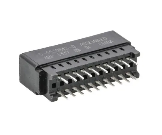63-5049-86　TE连接标准边缘II系列，PCBedge连接器，20路，2.54毫米间距，3A　5-5530843-0