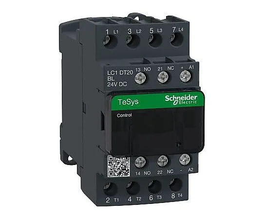 63-5049-23　施耐德电气4极接触器，20 A, 24 V直流线圈，TeSys D, 4NO　LC1DT20BL