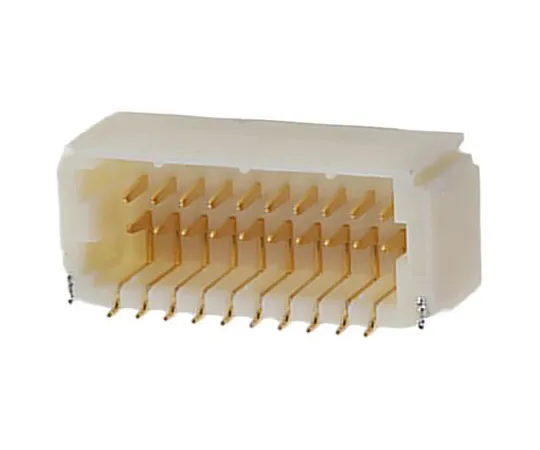 63-5055-13　JST SHD, 20路，直角PCB头　SM20B-SRDS-G-TF(LF)(SN)