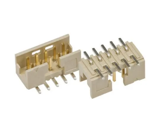 63-4939-03　Amphenol FCI Minitek, 12 Way, 2行，直板PCB Header　98424-G52-12ALF