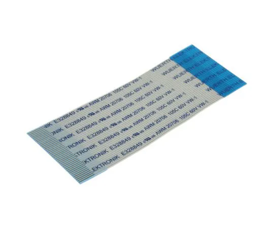 63-5077-88　Wurth Elektronik 6877 FFC跳线电缆，0.5mm间距，40路，50mm电缆长度，500 mA, 60 V交流电　687740050002